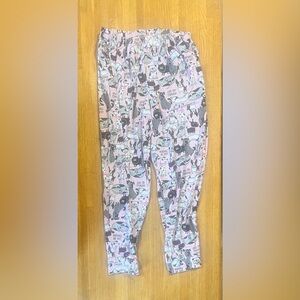 Secret Treasures Cute Dog Print‎ Pajama Pants- sz M